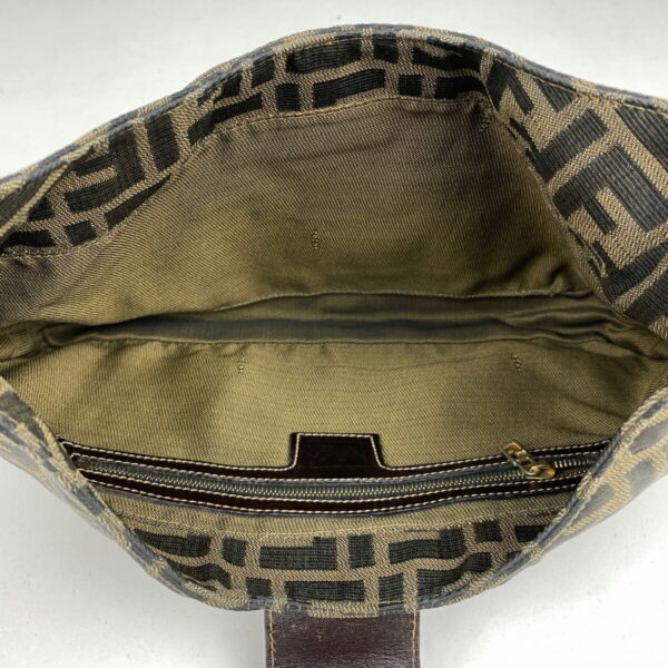 1000074979072 17 FENDI Zucca Pattern Shoulder Bag Shoulder Canvas Brown