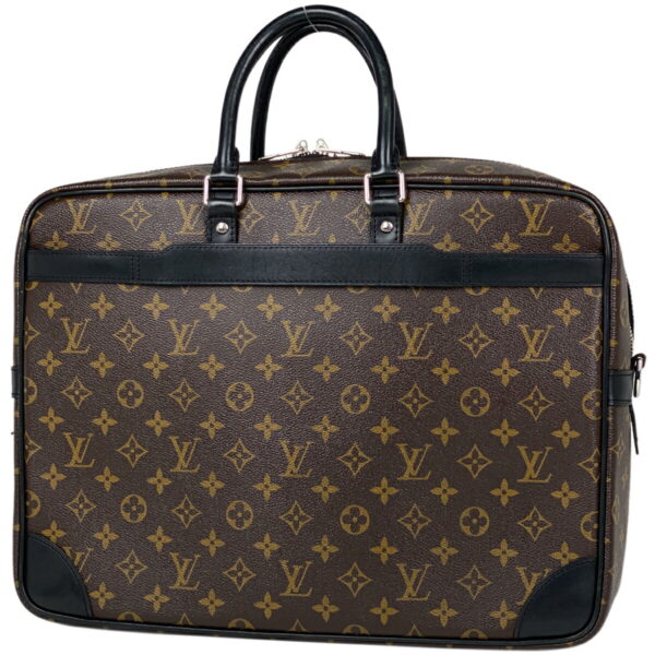 1000074980351 11 Louis Vuitton Porte de Cumin Voyage GM Briefcase Monogram Macassar Brown