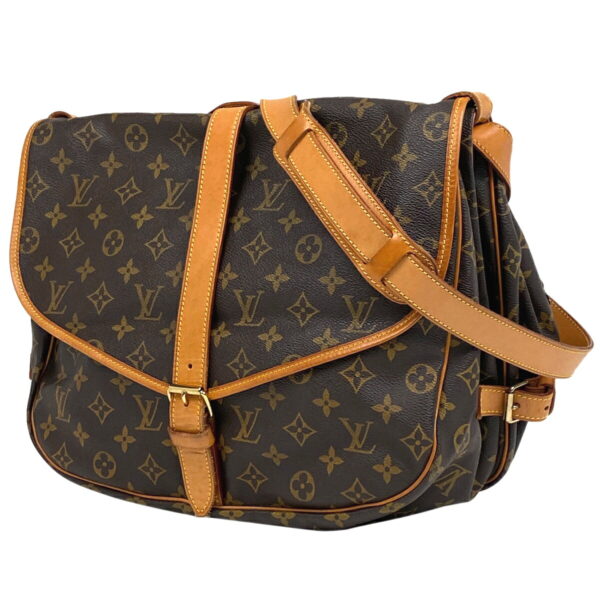 1000074980481 11 Louis Vuitton Saumur 35 Crossbody Shoulder Bag Monogram Brown