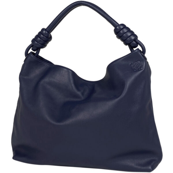 1000074999131 11 Loewe Flamenco Hobo Tote Bag Leather Blue