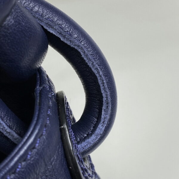 1000074999131 15 Loewe Flamenco Hobo Tote Bag Leather Blue