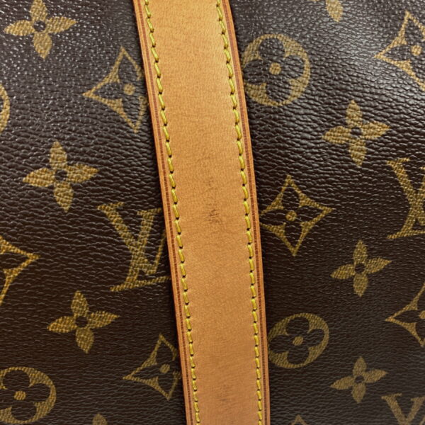 1000075033506 13 Louis Vuitton Keepall Bandouliere 45 Bag Monogram Brown