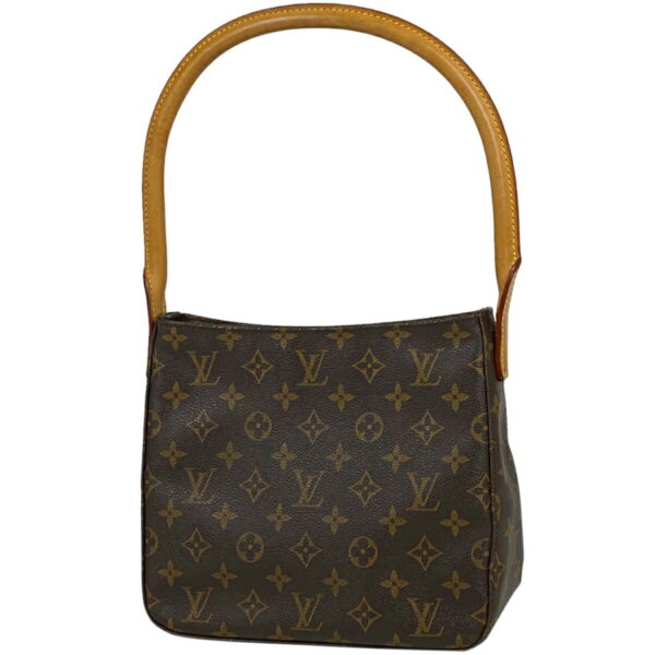 1000075058639 11 Louis Vuitton Looping MM Shoulder Bag Monogram Brown