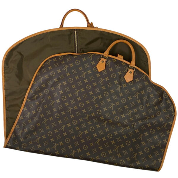 1000075082801 12 Louis Vuitton Porto Avi Garment Bag Monogram Brown