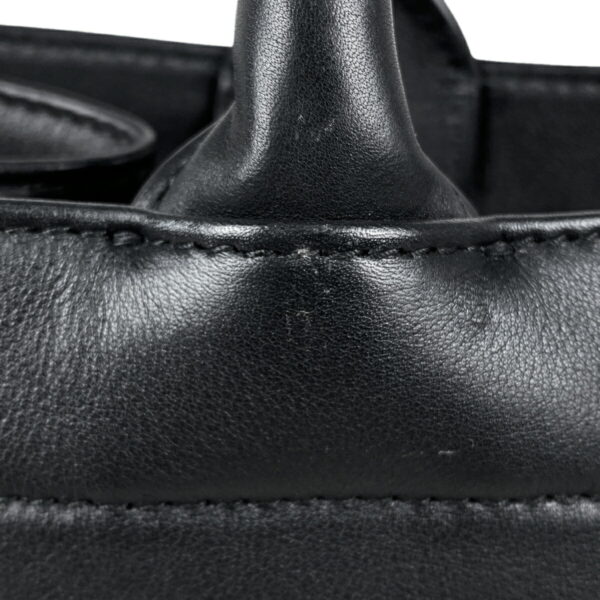 1000075501937 18 Christian Dior Book Leather Tote Bag Black