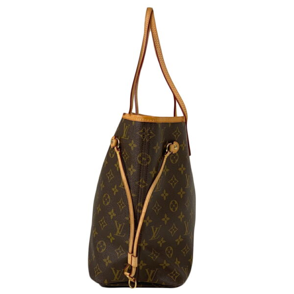 1000075544491 12 Louis Vuitton Neverfull MM Shopping Tote Bag Monogram Brown