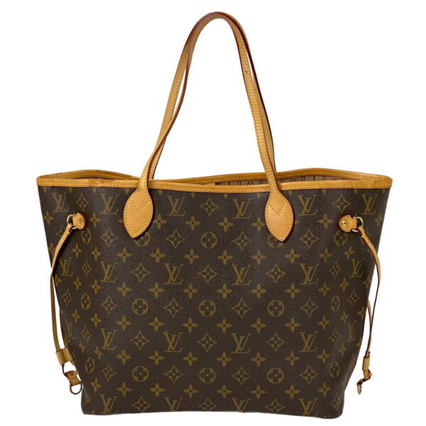 1000075544491 13 Louis Vuitton Neverfull MM Shopping Tote Bag Monogram Brown