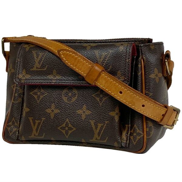 1000075544545 11 Louis Vuitton Viva Cité PM Crossbody Pochette Monogram Brown