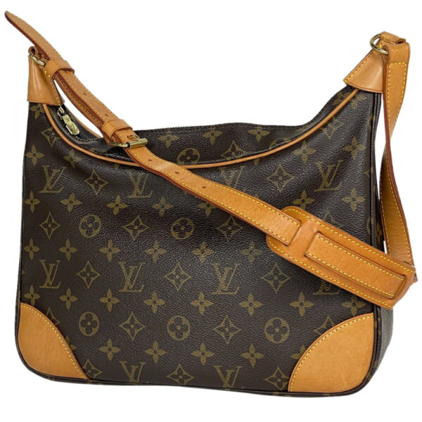 1000075567315 11 Louis Vuitton Boulogne Shoulder Bag Monogram Brown