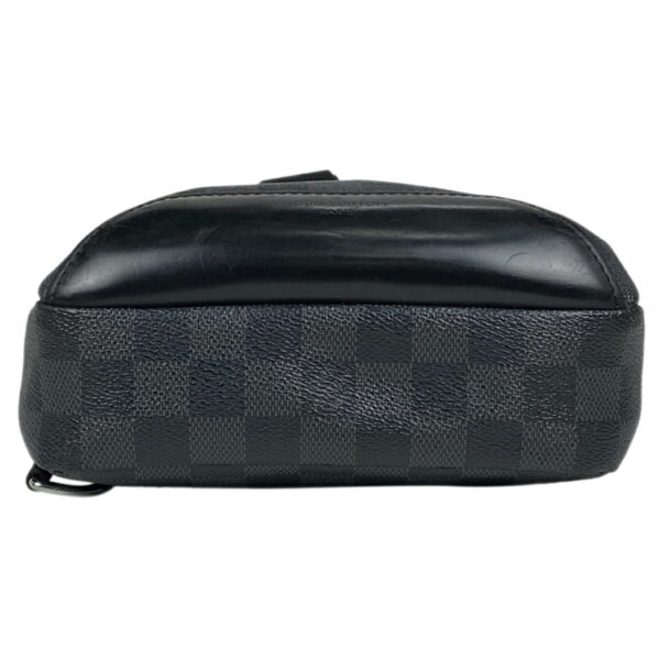 1000075579677 13 Louis Vuitton Stickers Avenue Sling Waist Bag Damier Graphite Black