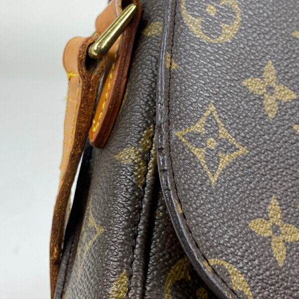 1000075588457 14 Louis Vuitton Saint Cloud 18 Crossbody Shoulder Bag Monogram Brown