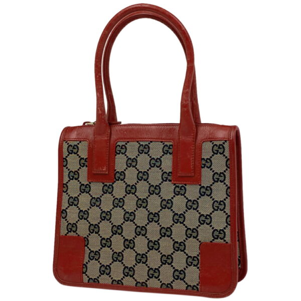 1000075599156 11 Gucci GG Pattern Handbag GG Canvas Brown