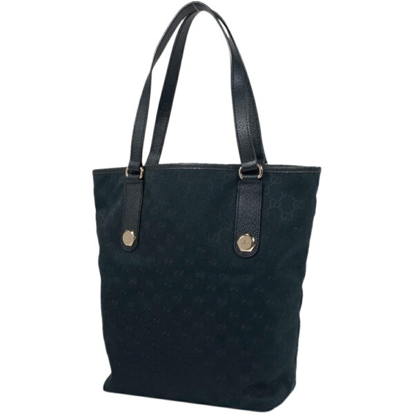 1000075621888 11 Gucci GG Pattern Tote Bag GG Canvas Black