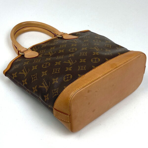 1000075624940 12 Louis Vuitton Lockit Handbag Monogram Brown