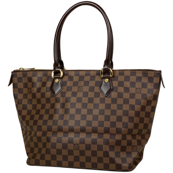 1000075678356 11 Louis Vuitton Saleya MM Tote Bag Damier Brown