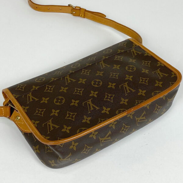 1000075941283 12 Louis Vuitton Gibessière MM Shoulder Bag Monogram Brown