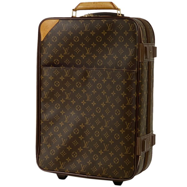 1000075952043 11 Louis Vuitton Pegus 60 Carry Case Monogram Brown