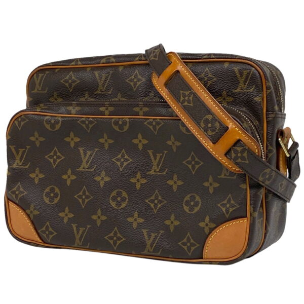 1000076031273 11 Louis Vuitton Nile Crossbody Shoulder Bag Monogram Brown