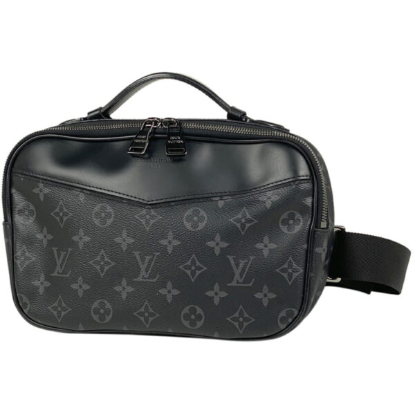 1000076037862 11 Louis Vuitton Bum Bag 2WAY Waist Bag Monogram Eclipse Noir Black