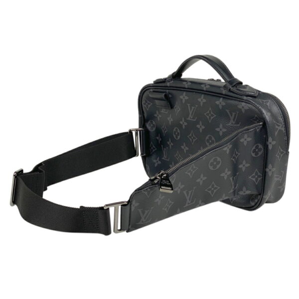 1000076037862 12 Louis Vuitton Bum Bag 2WAY Waist Bag Monogram Eclipse Noir Black