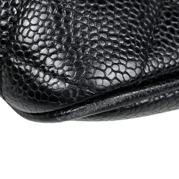 1000076122056 13 Chanel Reproduction Tote Handbag Caviar Skin Black