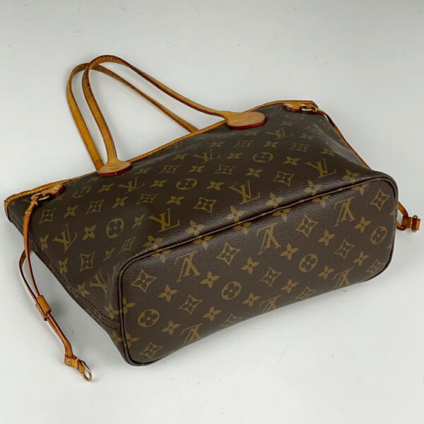 1000076156082 12 Louis Vuitton Neverfull PM Shopping Tote Bag Monogram Brown