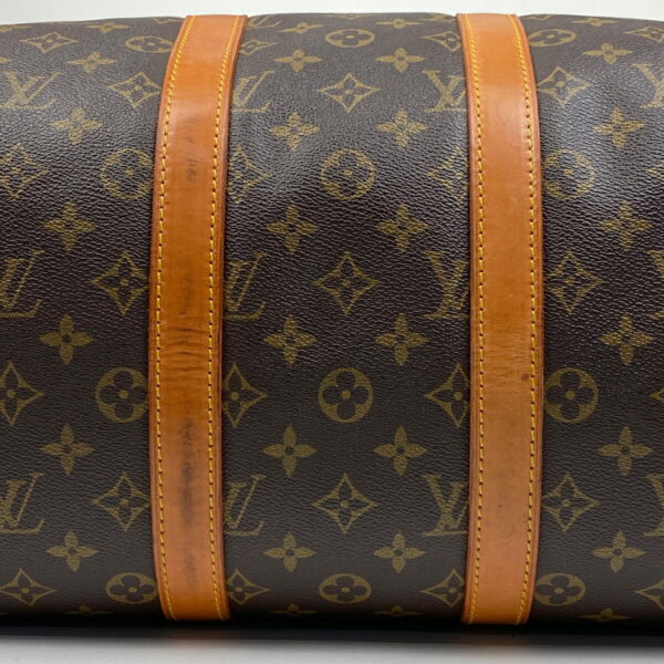 1000076214263 12 Louis Vuitton Keepall 45 Bag Monogram Brown