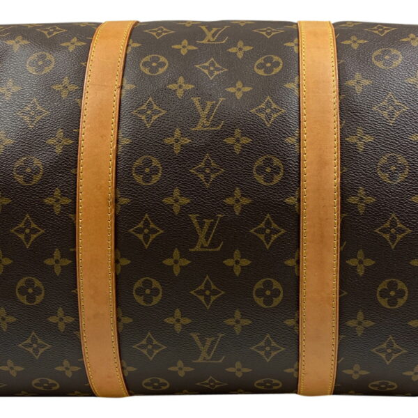 1000076215871 12 Louis Vuitton Keepall Bandouliere 60 2WAY Bag Monogram Brown