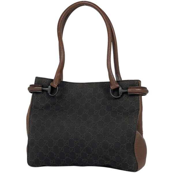 1000076906083 11 Gucci GG Pattern Tote Bag GG Canvas Brown