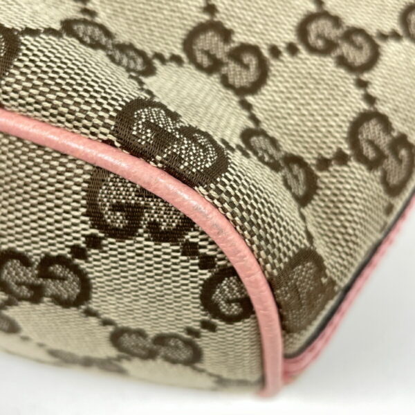 1000076963604 12 Gucci GG Pattern Accessory Case GG Canvas Beige Pink