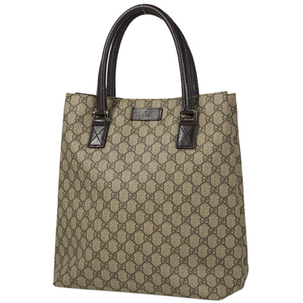 1000077259249 11 Gucci GG Pattern Tote Bag Canvas Brown