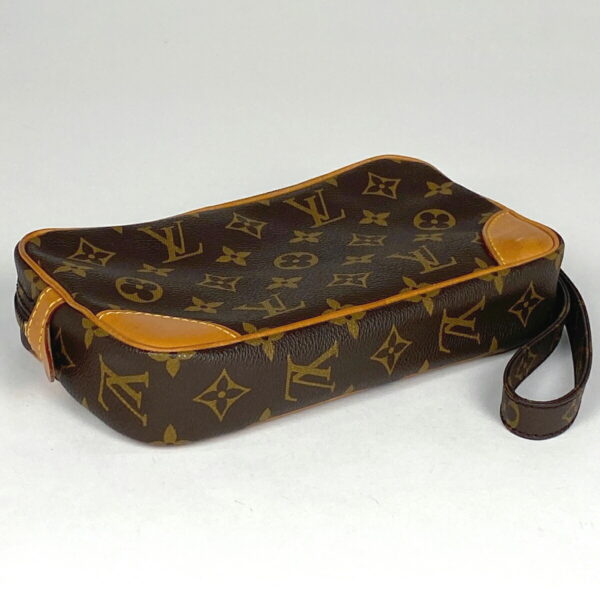 1000077362543 12 Louis Vuitton Marly Dragonne Clutch Handheld Bag Monogram Brown