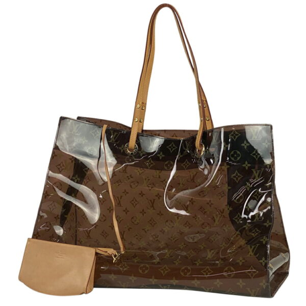 1000077542440 11 Louis Vuitton Hippo Cruise Pool Bag Vinyl Monogram Brown Clear