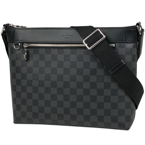 1000077886476 11 Louis Vuitton Mick PM NM Messenger Bag Damier Graphite Black