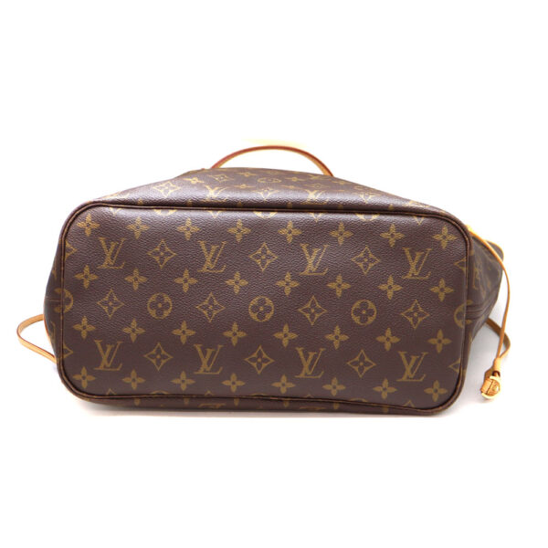 10003 5 Louis Vuitton Neverfull MM Tote Bag Canvas Brown