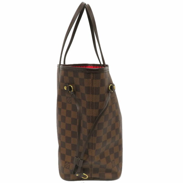 1001 Louis Vuitton Neverfull MM Damier Ebene Tote Bag Brown