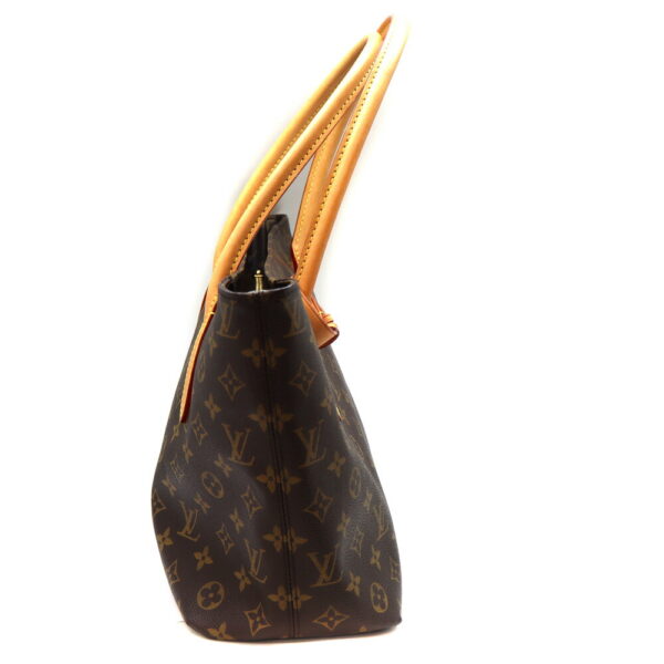 10056 3 Louis Vuitton Raspail PM Shoulder Bag Monogram Canvas Brown