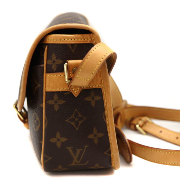 10173 3 Louis Vuitton Sologne Shoulder Bag Monogram Canvas Brown