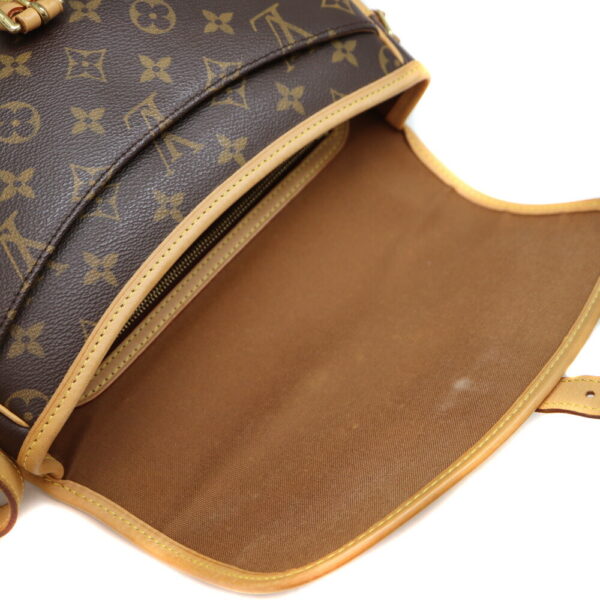 10173 6 Louis Vuitton Sologne Shoulder Bag Monogram Canvas Brown