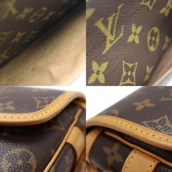 10173 9 Louis Vuitton Sologne Shoulder Bag Monogram Canvas Brown