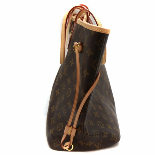 10291 4 Louis Vuitton Neverfull MM Tote Bag Canvas Brown