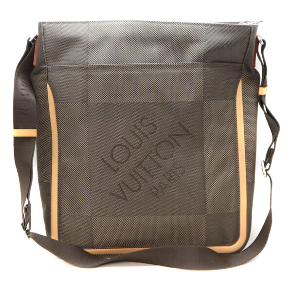 10320 2 Louis Vuitton Companion Shoulder Bag Canvas Brown