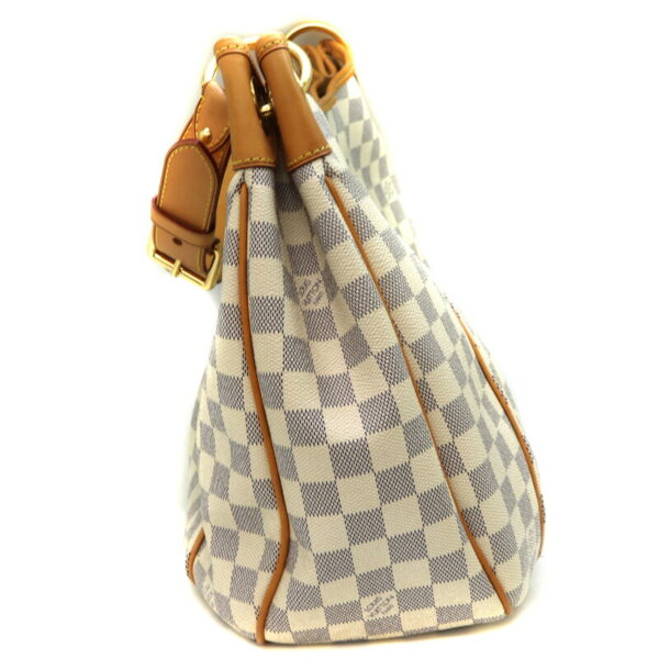 1036 4 Louis Vuitton Galliera PM One Handle Bag Damier Canvas White