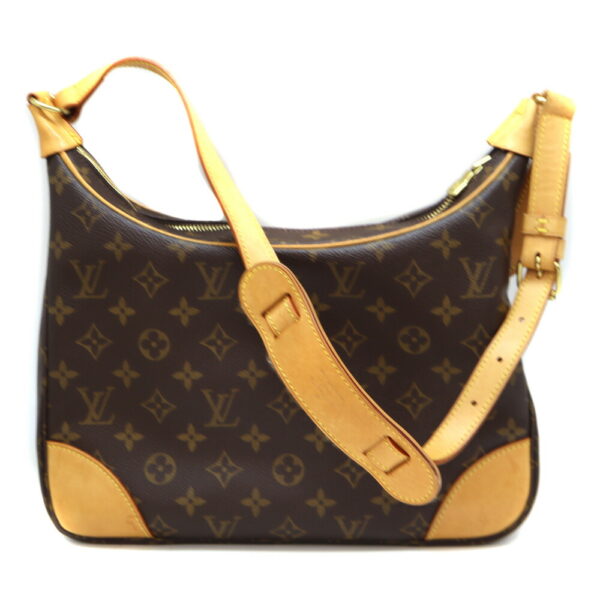 10406 2 Louis Vuitton Boulogne 30 Shoulder Bag Monogram Canvas Brown