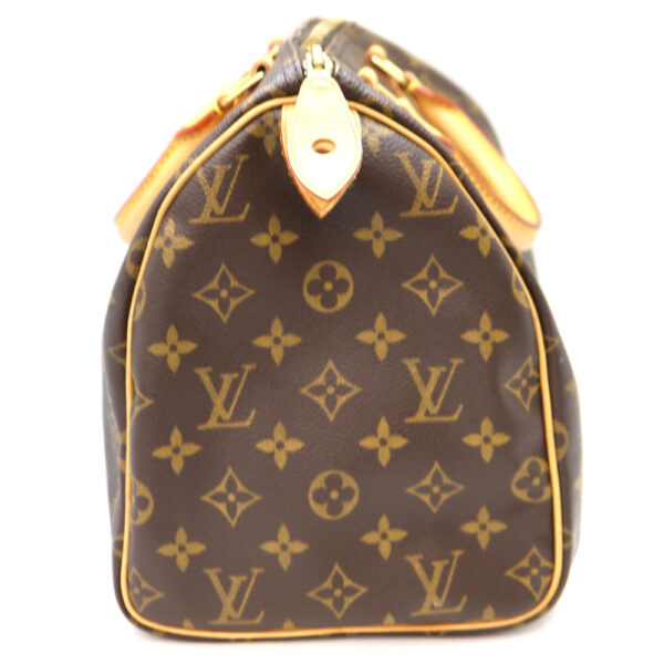 10436 4 Louis Vuitton Speedy 30 Handbag Canvas Brown