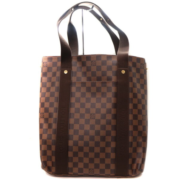 10479 1 Louis Vuitton Cabas Beaubourg Bag Damier Canvas Brown