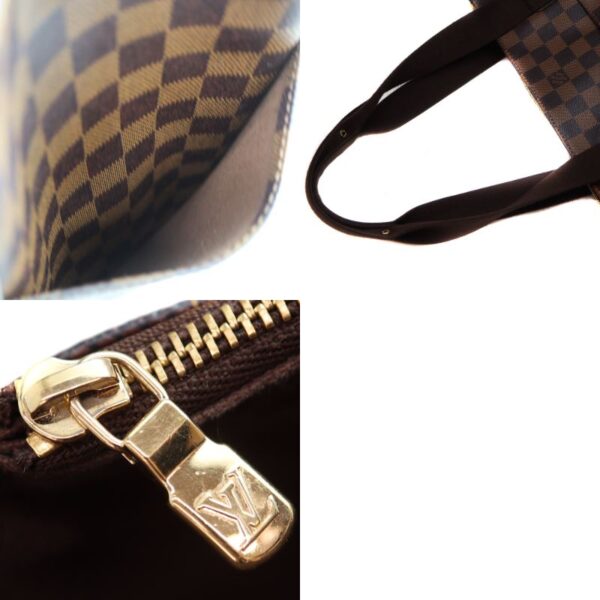 10479 12 Louis Vuitton Cabas Beaubourg Bag Damier Canvas Brown