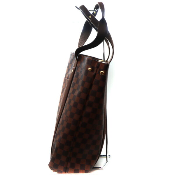 10479 3 Louis Vuitton Cabas Beaubourg Bag Damier Canvas Brown