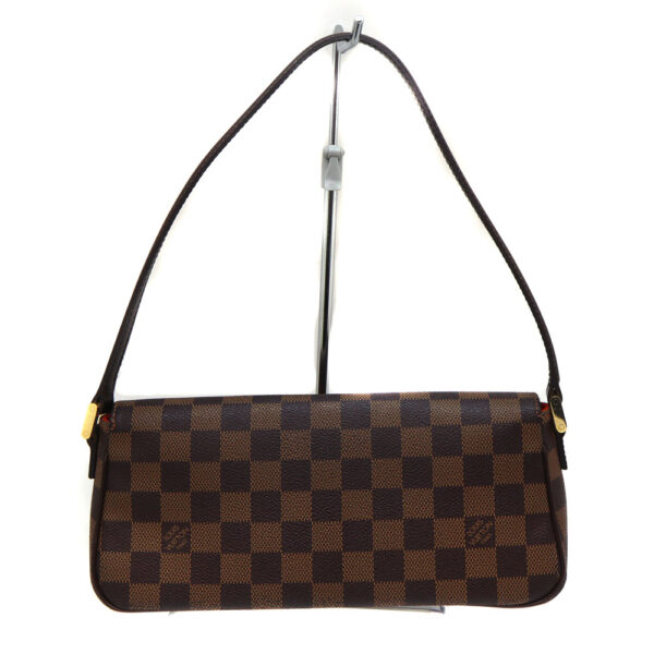 1064 2 Louis Vuitton Recoleta Damier Canvas Shoulder Bag Brown