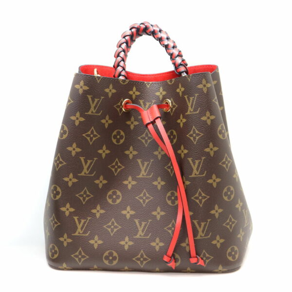 10871 1 Louis Vuitton Neo Noe 2Way Bag Canvas Red